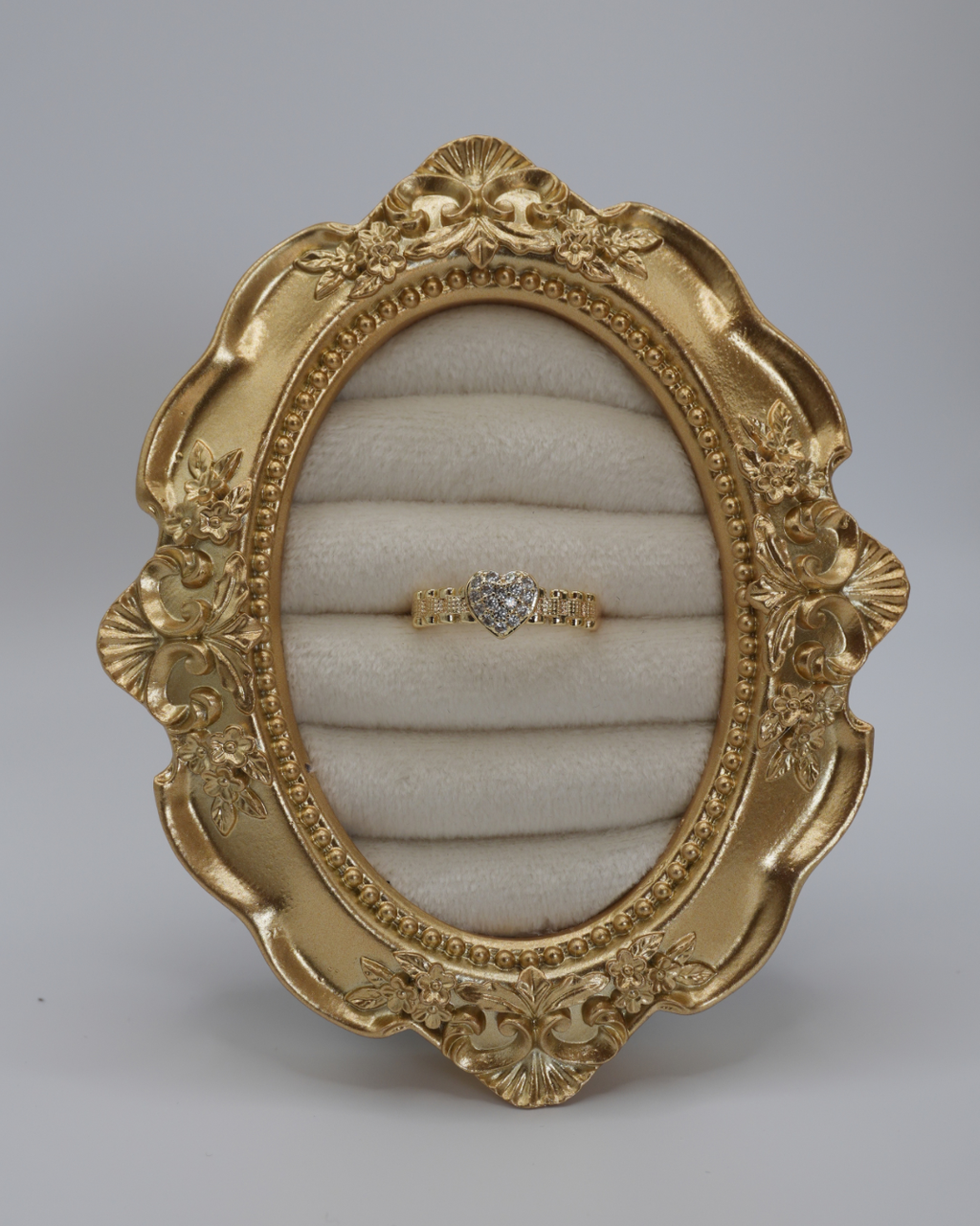 Rolly Heart Ring