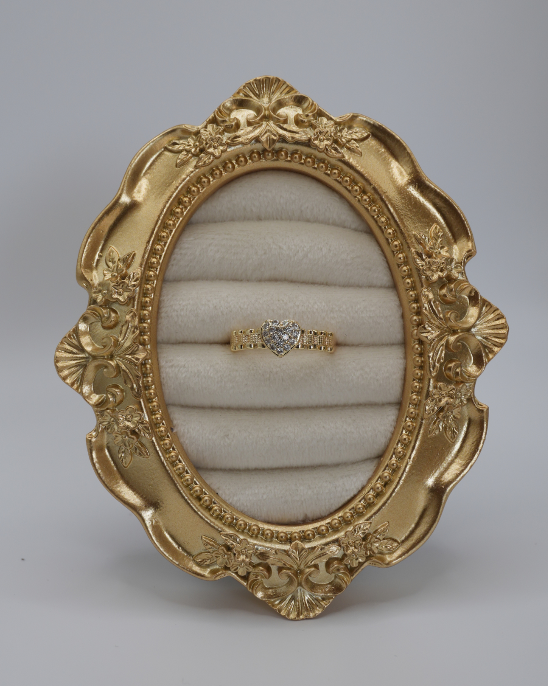 Rolly Heart Ring