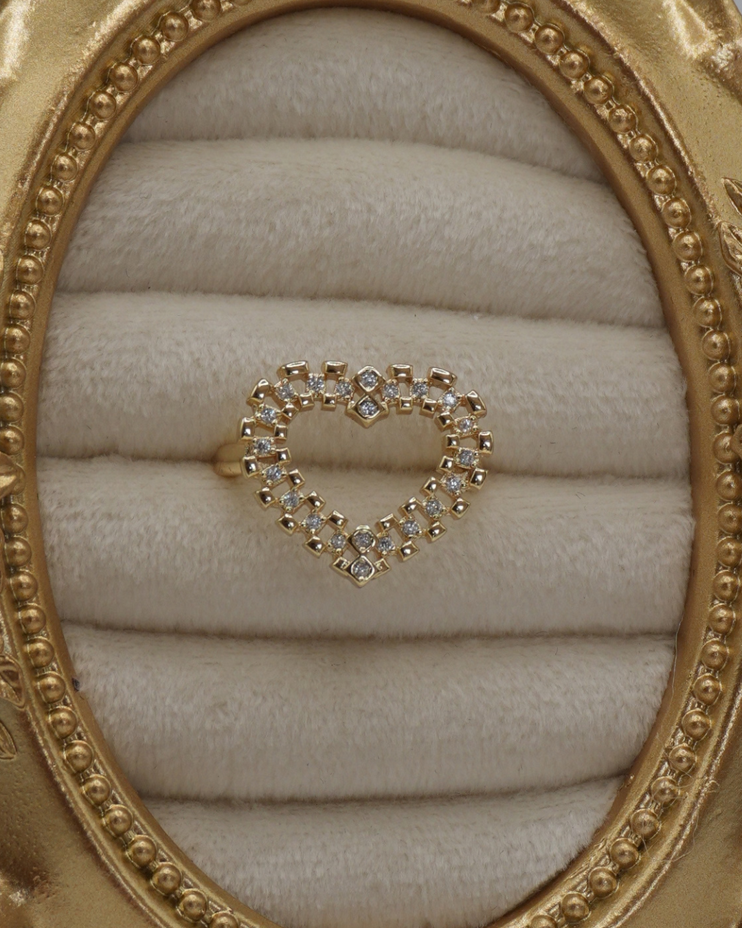 Heart Cut Out Ring